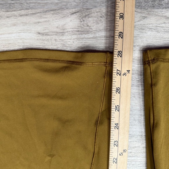 Aerie OFFLINE Real Me Flare Leggings Olive Green Size Small - Picture 8 of 11